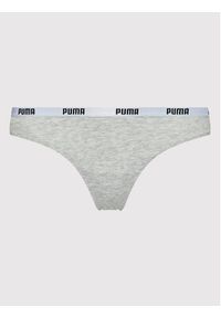 Puma Komplet 3 par stringów 907590 Kolorowy. Materiał: bawełna. Wzór: kolorowy #5