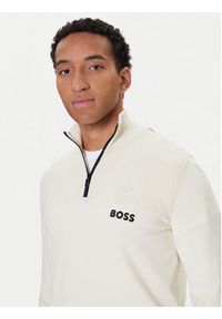BOSS Sweter K_Hydro QZ-1 50541953 Biały Regular Fit. Kolor: biały. Materiał: bawełna