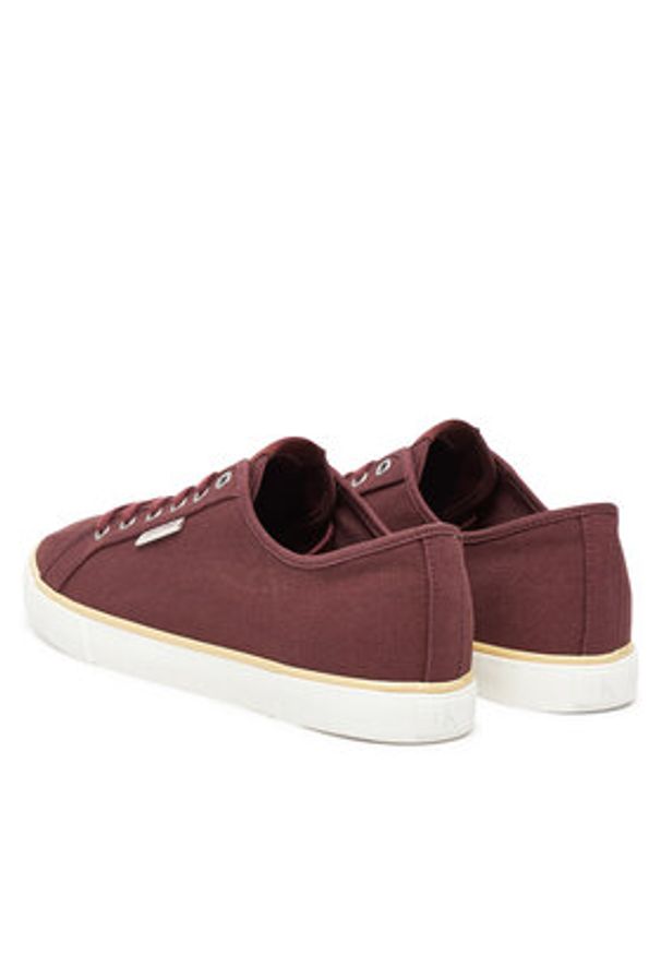 Calvin Klein Jeans Tenisówki Ess Vulc Low Mg Cv YM0YM01301 Brązowy. Kolor: brązowy. Materiał: materiał