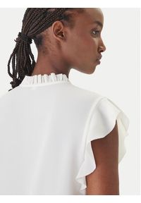 JOOP! Bluzka Benita 30102114 Écru Regular Fit. Materiał: syntetyk #3