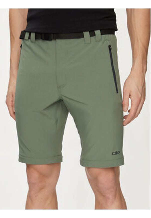 CMP Spodnie outdoor 3T51647 Zielony Regular Fit. Kolor: zielony. Materiał: syntetyk. Sport: outdoor