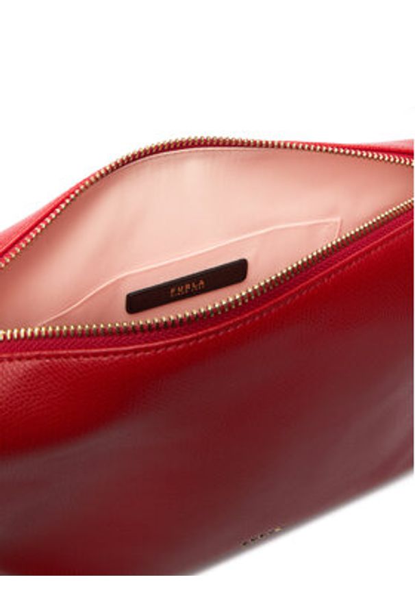 Furla Torebka Tonie Mini WE00877 A.0023 CN 4484S Czerwony. Kolor: czerwony. Materiał: skórzane