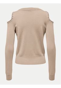 only - ONLY Sweter Gila 15339512 Beżowy Regular Fit. Kolor: beżowy. Materiał: syntetyk #7