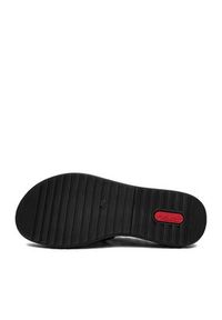 Rieker Klapki CEO-V1789-00 Czarny. Kolor: czarny. Materiał: materiał #5