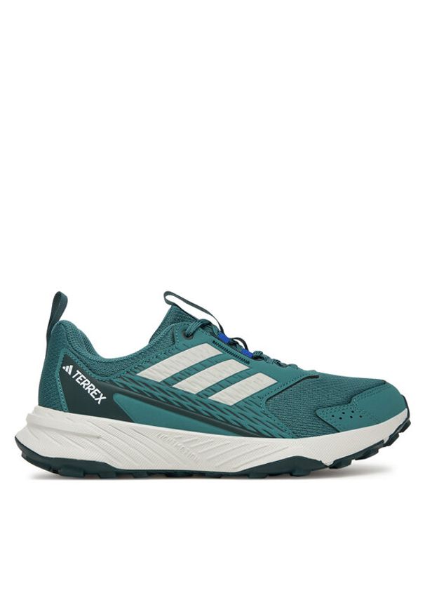 Adidas - adidas Buty do biegania Tracefinder Trail JR5278 Zielony. Kolor: zielony. Materiał: materiał