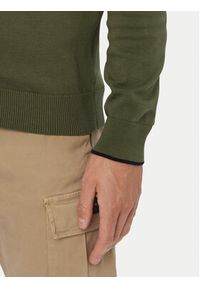 Aeronautica Militare Kardigan 262MA1632UL00506 Khaki. Kolor: brązowy. Materiał: bawełna #5