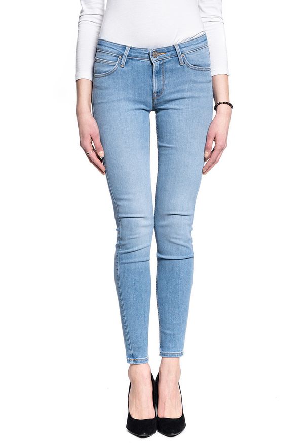 Lee - SPODNIE DAMSKIE LEE SCARLETT SKINNY LIGHT FLORIN L526MOHR 112111767