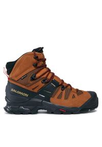 salomon - Salomon Trekkingi Quest 4 GORE-TEX L47156400 Czarny. Kolor: czarny. Materiał: nubuk, skóra. Technologia: Gore-Tex. Sport: turystyka piesza