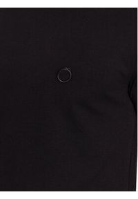 Trussardi Jeans - Trussardi T-Shirt 52T00715 Czarny Regular Fit. Kolor: czarny. Materiał: bawełna #4
