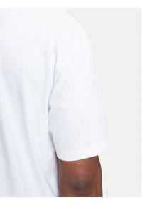 Calvin Klein Jeans T-Shirt Hero Monologo LV04RB295G Biały Relaxed Fit. Kolor: biały. Materiał: bawełna #5