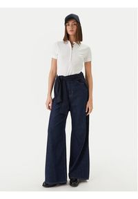 Barbour Polo Malvern LML0633WH33 Biały Slim Fit. Typ kołnierza: polo. Kolor: biały. Materiał: bawełna #4