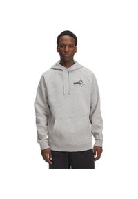 Bluza Under Armour Rival Fleece HBR Logo Hoodie. Kolor: szary. Sport: fitness #1