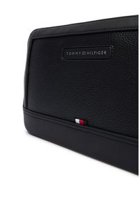 TOMMY HILFIGER - Tommy Hilfiger Kosmetyczka Th Central Pouch AM0AM13953 Czarny. Kolor: czarny. Materiał: skóra #4