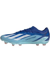 Adidas - Buty piłkarskie adidas X Crazyfast.1 Ag M IE6631 niebieskie. Kolor: niebieski. Materiał: materiał. Szerokość cholewki: normalna. Sport: piłka nożna #4