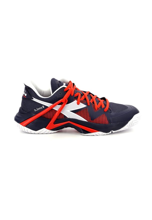 Buty tenisowe męskie Diadora B.Icon All Court 0272. Kolor: czerwony, wielokolorowy, niebieski. Sport: tenis