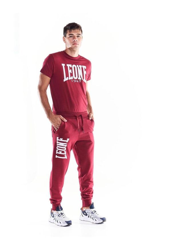 LEONE 1947 APPAREL - Spodnie męskie Leone 1947 Apparel. Kolor: czerwony. Materiał: tkanina. Sport: fitness