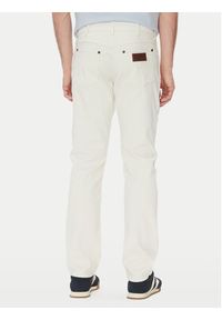 Wrangler Jeansy Greensboro 112362435 Beżowy Straight Fit. Kolor: beżowy