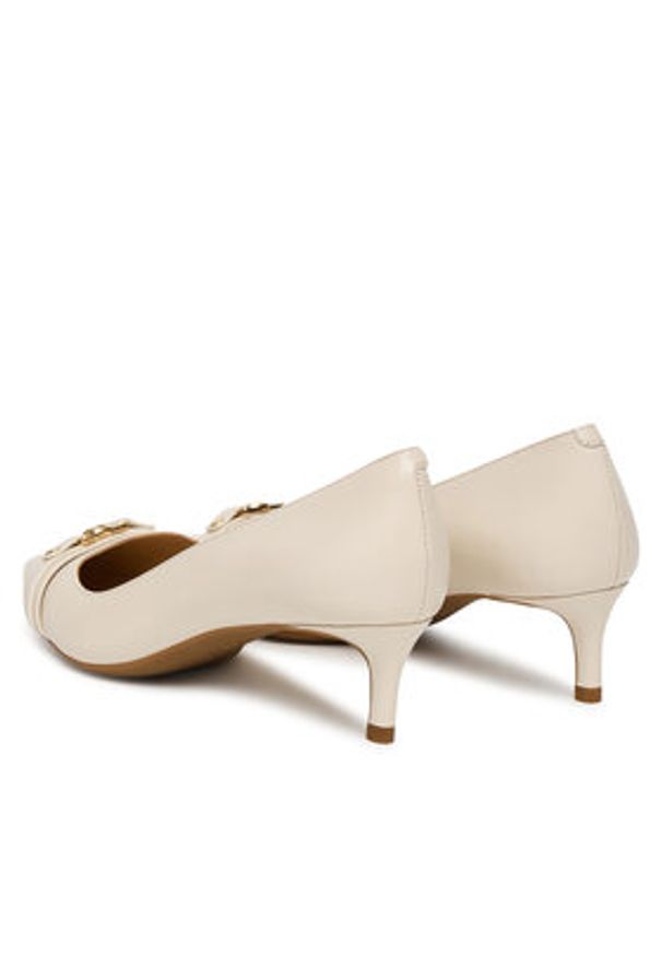 MICHAEL Michael Kors Czółenka Mandy Flex 40T5MAMP1L Écru. Materiał: skóra. Obcas: na szpilce