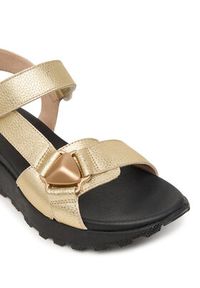 Hispanitas Sandały HV264807 C001 Złoty. Kolor: złoty. Materiał: skóra #2