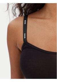 BOSS - Boss Top 50515379 Czarny Regular Fit. Kolor: czarny. Materiał: wiskoza #4
