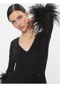 Nissa Sukienka koktajlowa RS14475 Czarny Slim Fit. Kolor: czarny. Materiał: syntetyk. Styl: wizytowy #2