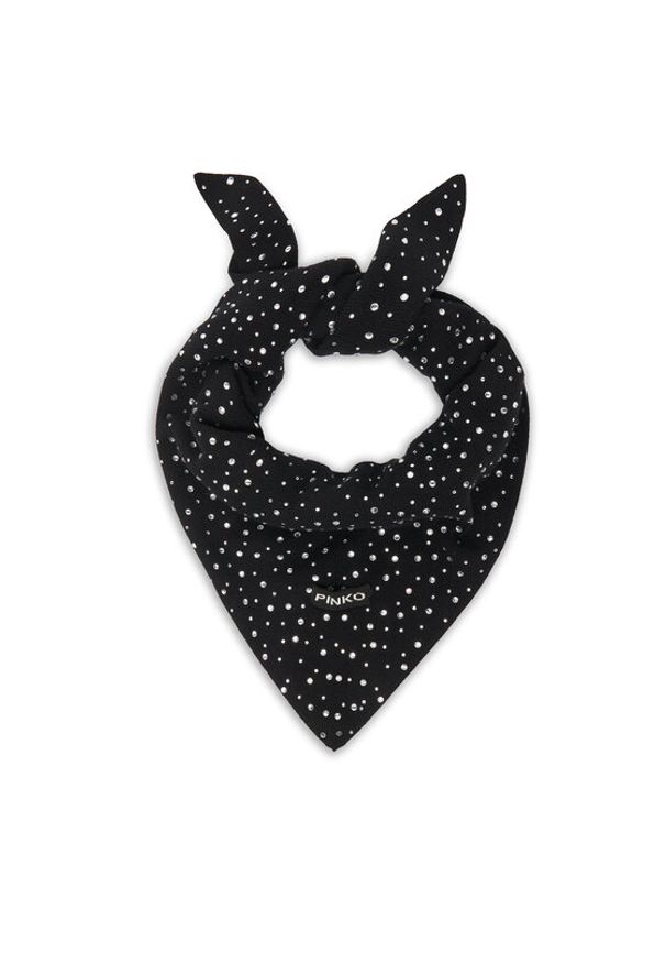 Pinko - PINKO Chusta Svizzera 106001 A2Z8 Czarny. Kolor: czarny. Materiał: wełna