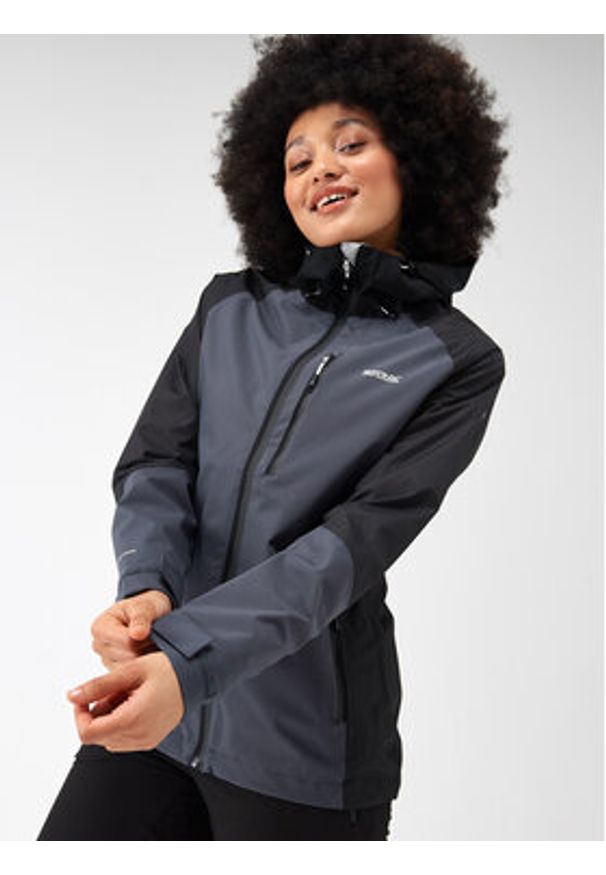 Regatta Kurtka softshell Highton Str Jk IV RWW404 Szary Regular Fit. Kolor: szary. Materiał: syntetyk