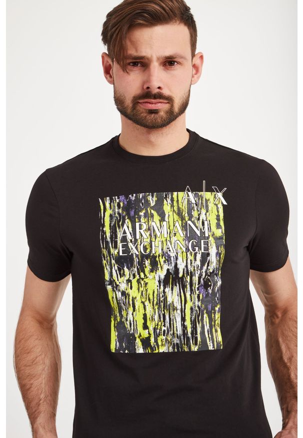T-shirt Armani Exchange elegancki