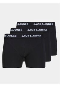 Jack & Jones Komplet 3 par bokserek Anthony 12171944 Czarny. Kolor: czarny. Materiał: bawełna