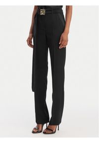 Marella Chinosy Elica 2613131063 Czarny Slim Fit. Kolor: czarny. Materiał: syntetyk #1