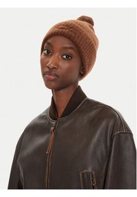 Calvin Klein Czapka Embroidery Airy K60K612586 Brązowy. Kolor: brązowy. Materiał: wełna #6