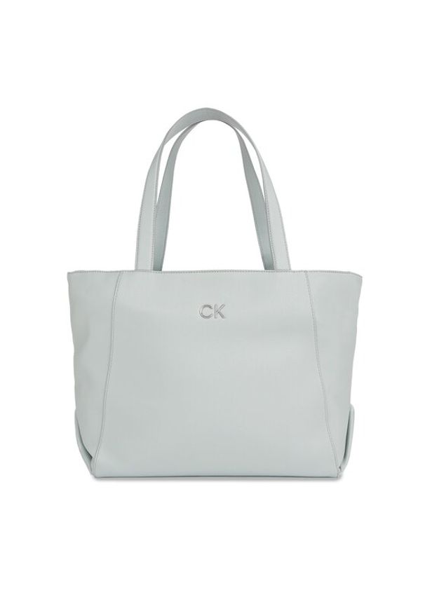 Calvin Klein Torebka Ck Daily K60K611766 Szary. Kolor: szary. Materiał: skórzane