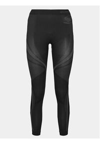 Brubeck Legginsy LE1075W Czarny Slim Fit. Kolor: czarny. Materiał: syntetyk #4