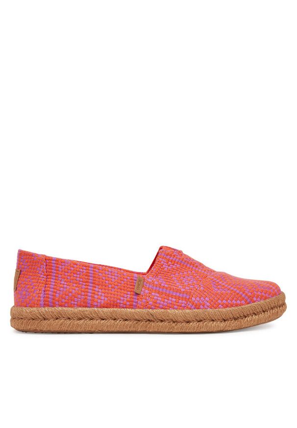 Espadryle Toms. Kolor: czerwony