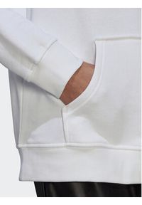 Adidas - adidas Bluza adicolor Trefoil HN8329 Biały Regular Fit. Kolor: biały. Materiał: bawełna #3