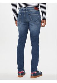 Pepe Jeans Jeansy Finsbury PM206321 Niebieski Skinny Fit. Kolor: niebieski