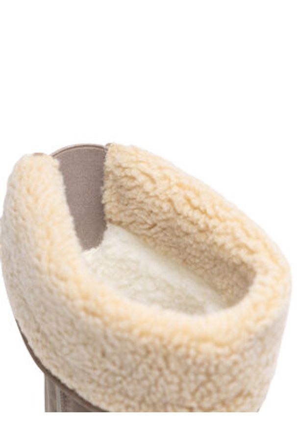 Rieker Botki N2554-60 Beżowy. Kolor: beżowy. Materiał: materiał