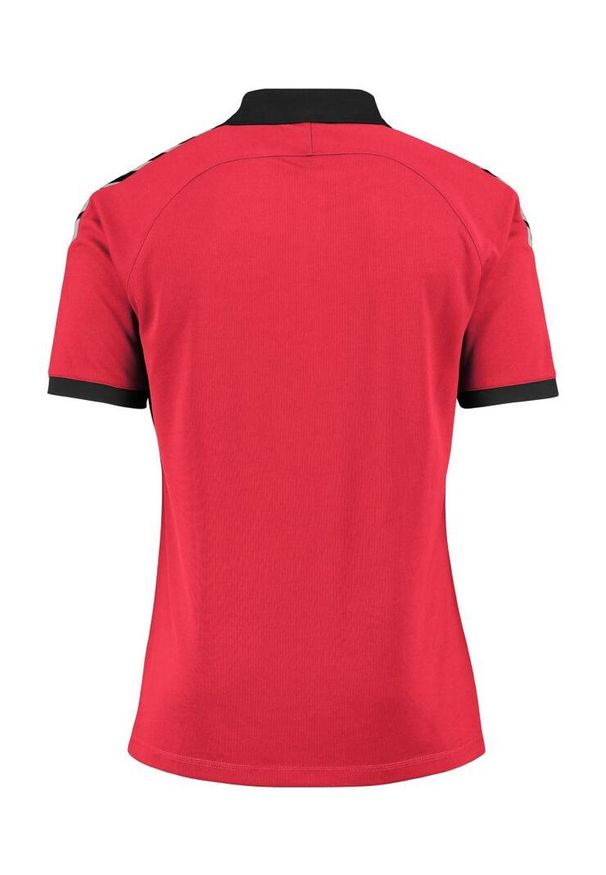 Hummel koszulka T-shirt męski hmlAuthentic Charge Functional Polo. Typ kołnierza: polo. Kolor: czerwony. Sport: tenis
