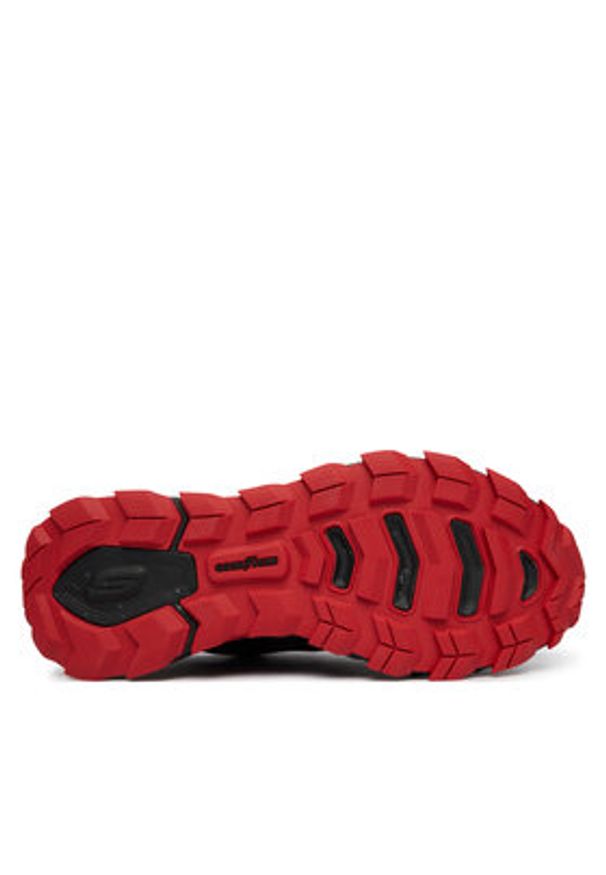 skechers - Skechers Trekkingi MAX PROTECT PROMOTE 237669/BKRD Czarny. Kolor: czarny. Materiał: skóra. Sport: turystyka piesza