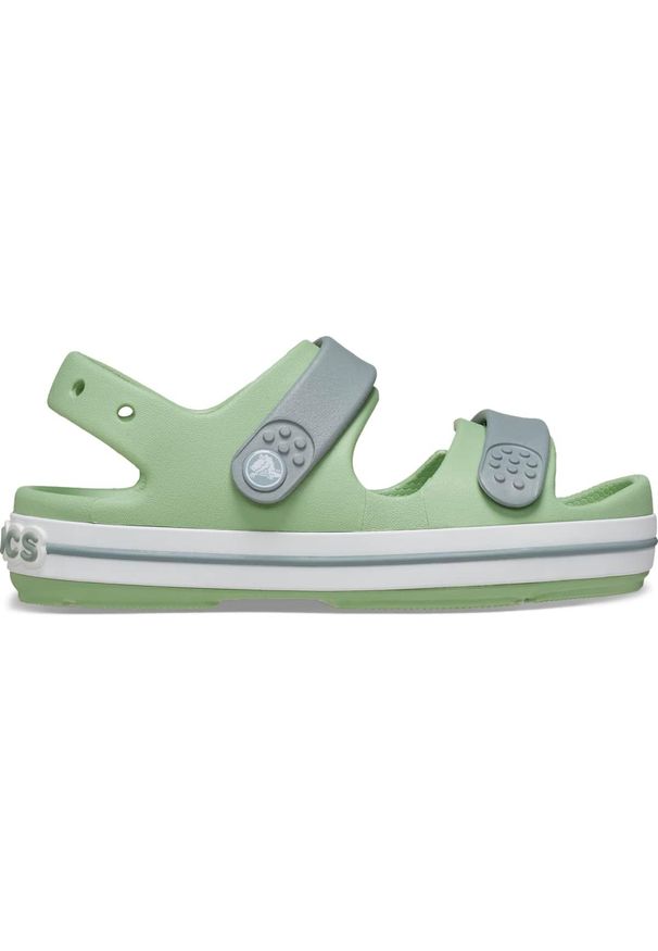 Sandały dziecięce Crocs CROCBAND CRUISER. Kolor: biały, zielony, wielokolorowy