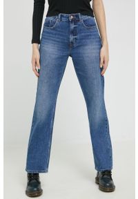 JDY jeansy damskie high waist. Stan: podwyższony. Kolor: niebieski #1