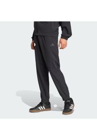 Adidas - Spodnie dresowe Algeria. Kolor: czarny. Materiał: dresówka. Sport: piłka nożna