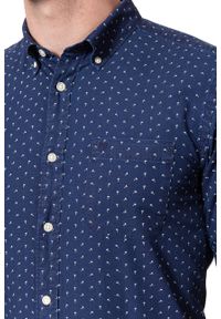 Wrangler - KOSZULA WRANGLER 1PKT BUTTON DOWN SHI DARK INDIGO W5931LH1E. Typ kołnierza: button down #9