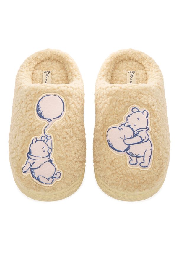 Kapcie Winnie The Pooh. Kolor: beżowy