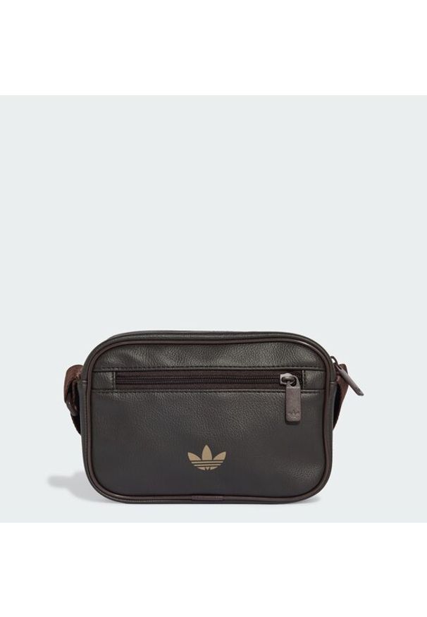 Adidas - adidas Saszetka Adicolor Classic Mini Airliner KS6907 Brązowy. Kolor: brązowy. Materiał: skóra