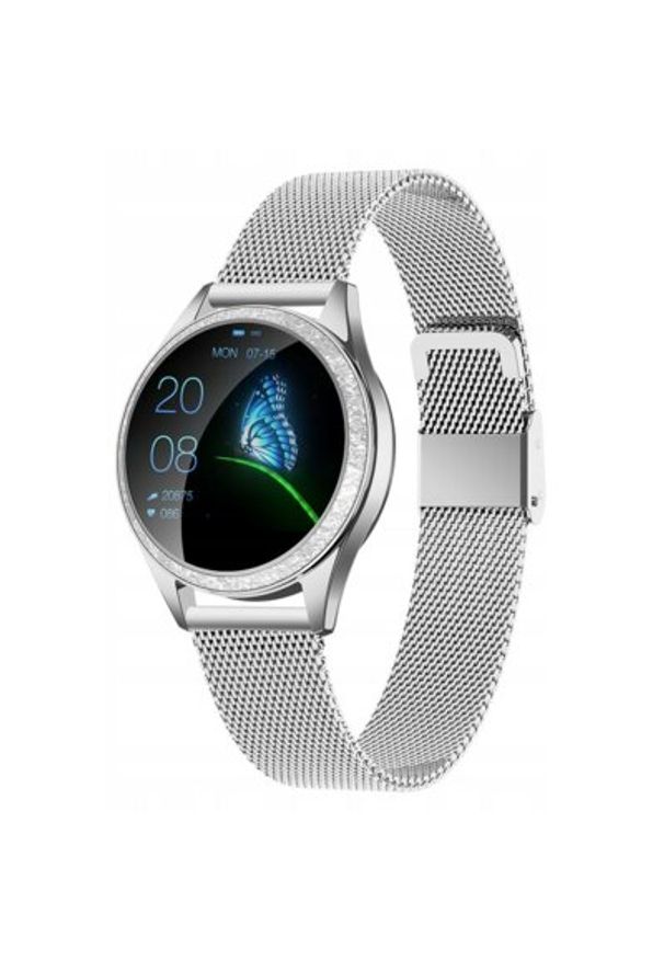 Oro-med - Smartwatch ORO-MED Smart Crystal Srebrny. Rodzaj zegarka: smartwatch. Kolor: srebrny