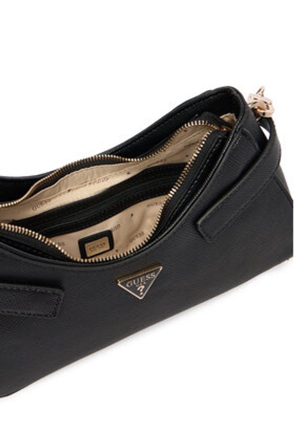 Guess Torebka Serenova HWZG80 91180 Czarny. Kolor: czarny. Materiał: skórzane