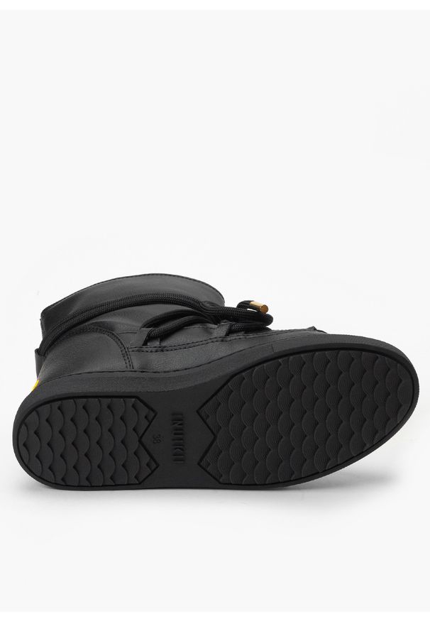 Inuikii - INUIKII GRAPE Śniegowce damskie. Okazja: na spacer, do pracy, na co dzień. Kolor: czarny. Styl: casual