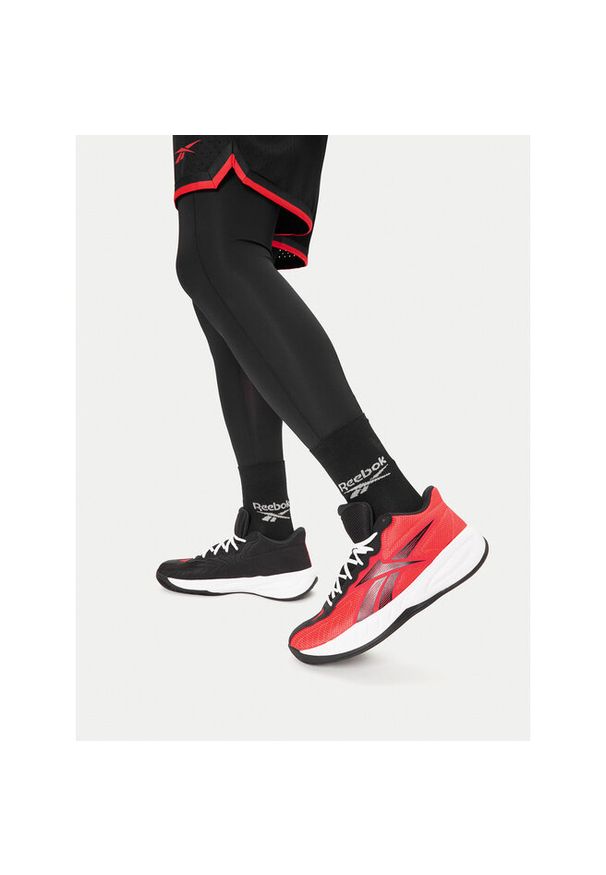 Buty do koszykówki Reebok. Kolor: czerwony. Sport: koszykówka