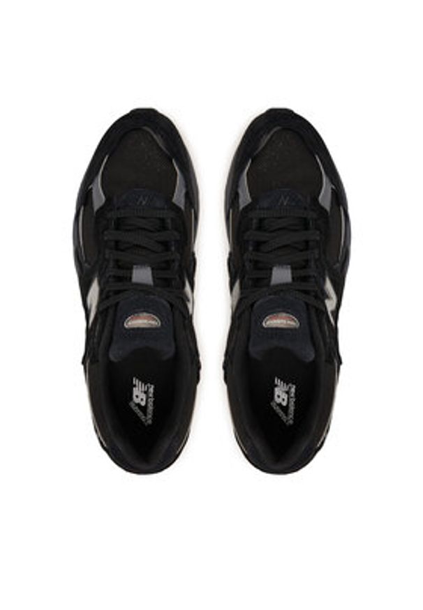 New Balance Sneakersy U20023MB Czarny. Kolor: czarny. Materiał: skóra, zamsz